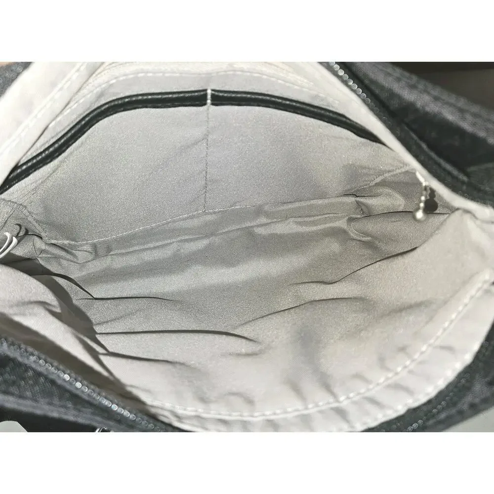 Baggallini Black Crossbody Bag 9x8x2